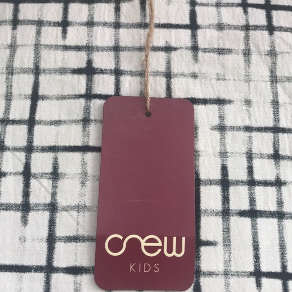 Crew Kids NEW sz 10 Checkered Flare Dress - Picture 2 of 5